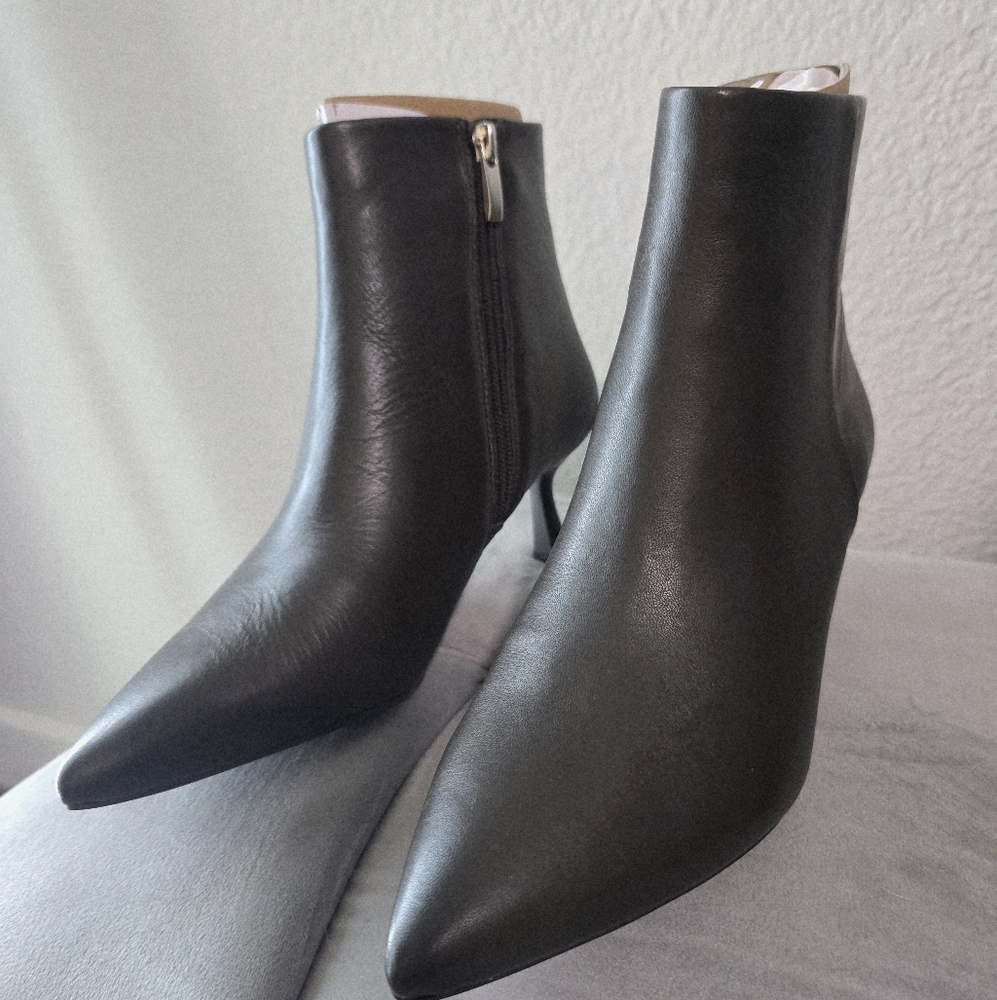 NORDSTROM DAMARA-LEA Brown Pointed Toe Bootie